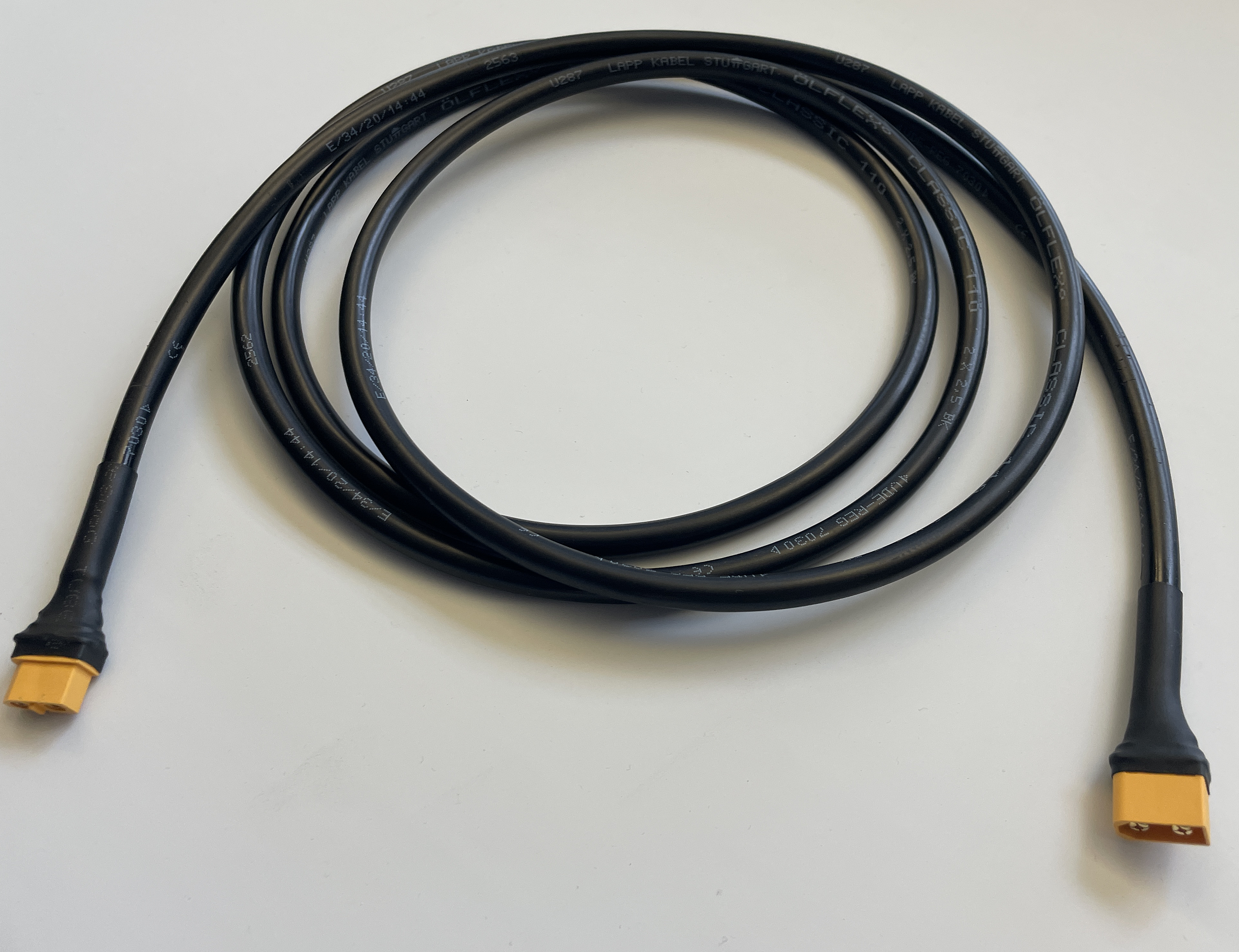 Flexibles Kabel: XT60 Stecker auf XT60 Buchse