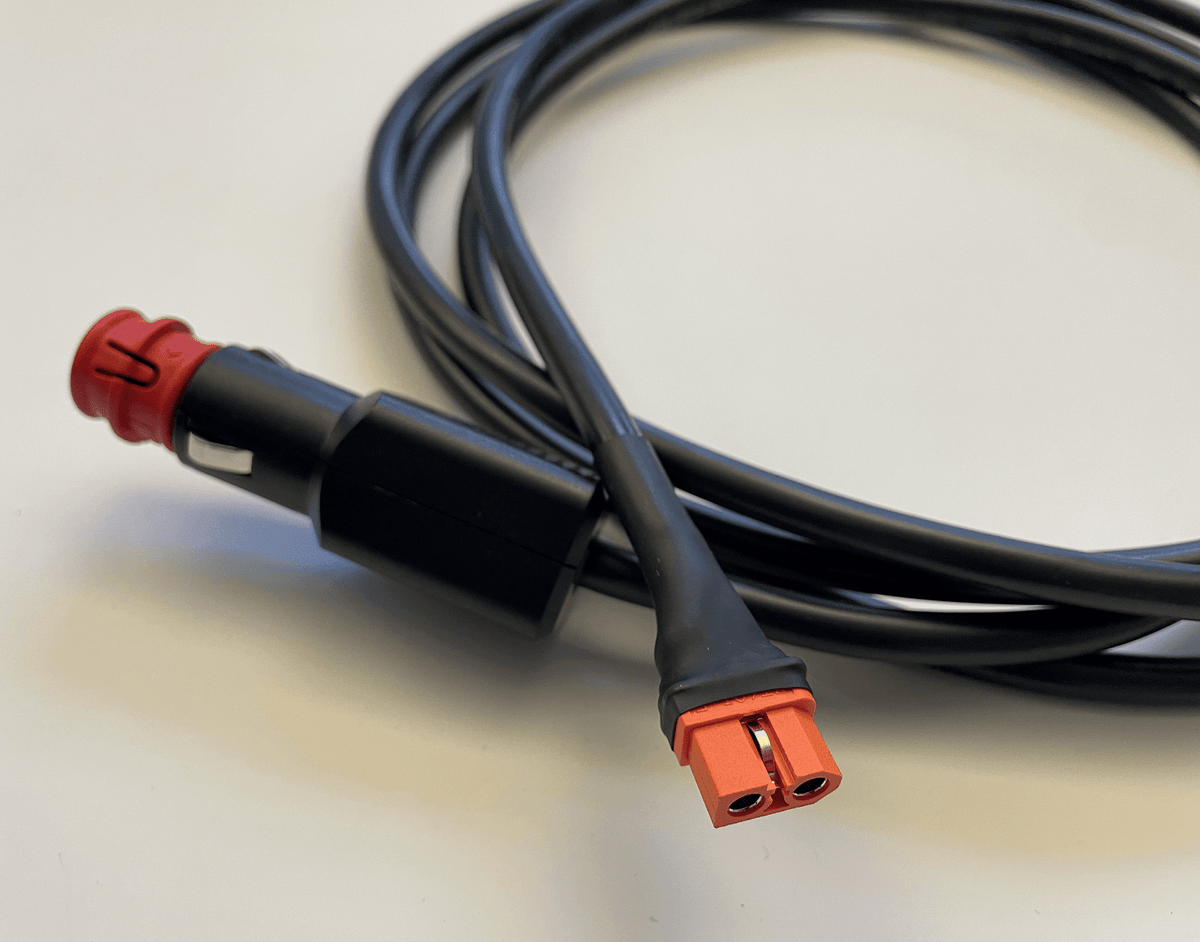 Flexibles Kabel: 12 V Pkw Zigarettenanzünder Stecker auf XT60-Stecker (male) - Novon Energy
