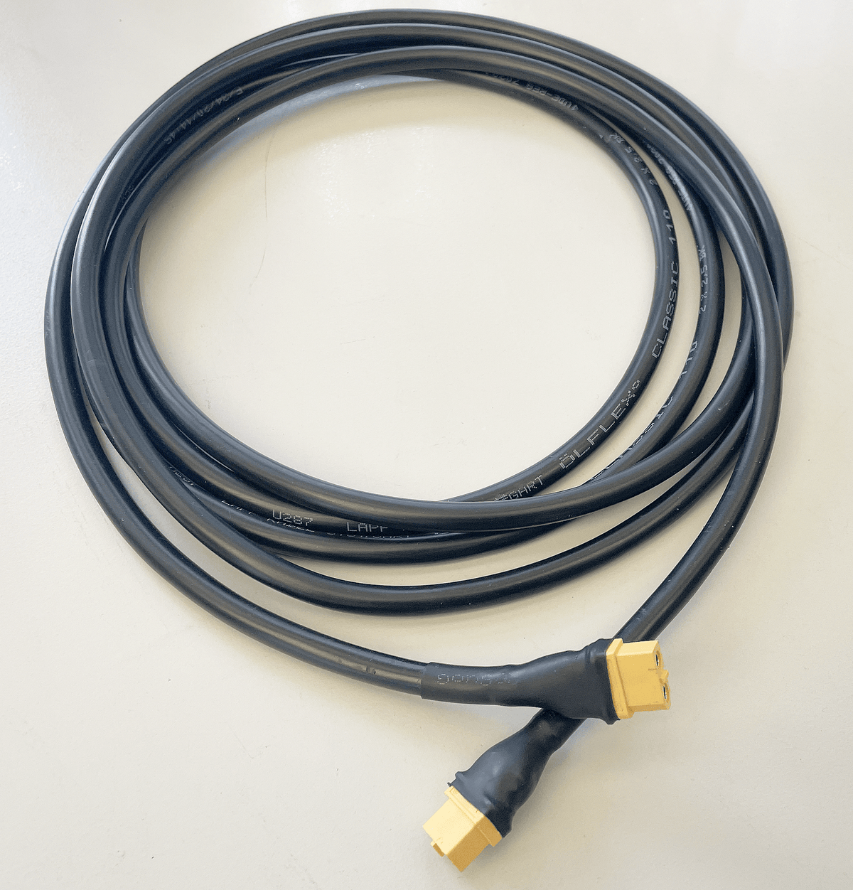 Flexibles Kabel: XT60-Stecker (male) auf XT60-Stecker (male) - Novon Energy