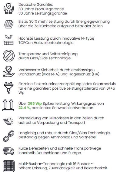 PV - Modul Made in Germany - Novon Energy